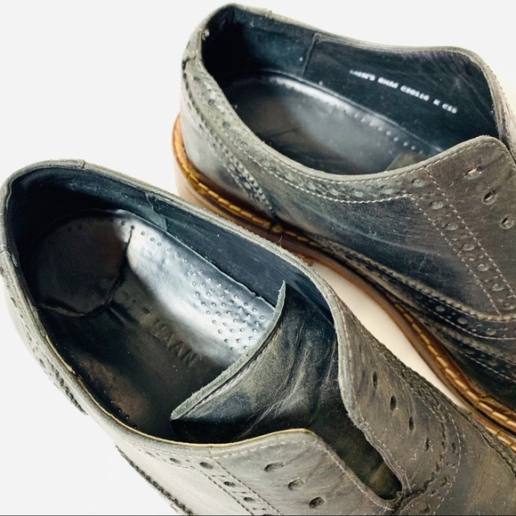 Cole Haan Oxford Dress Shoes Black Leather 8.5 - Picture 5 of 6